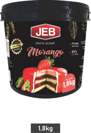 Pasta Alemã Morango