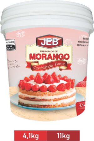 Preparado de Morango Consistência Firme